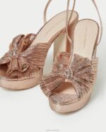 femmes Loeffler Randall dune talon à plateforme natalia chaussures 8HL858 - Image 3