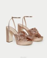 femmes Loeffler Randall dune talon à plateforme natalia chaussures 8HL858 - Image 4
