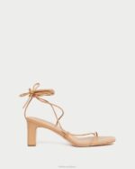 femmes Loeffler Randall dune talon enroulé à la cheville cosette chaussures 8HL877 - Image 2