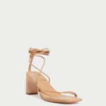 femmes Loeffler Randall dune talon enroulé à la cheville cosette chaussures 8HL877