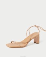 femmes Loeffler Randall dune talon enroulé à la cheville cosette chaussures 8HL877 - Image 4