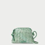 femmes Loeffler Randall émeraude brillant/blanc mini sac à bandoulière Marybeth Sacs 8HL8331