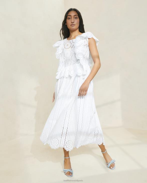 femmes_loeffler_randall_ivoire_robe_en_dentelle_a_manches_flottantes_brynn_vetements_8hl8173.jpg femmes Loeffler Randall Ivoire robe en dentelle à manches flottantes brynn vêtements 8HL8173 - Image 1