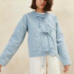 femmes Loeffler Randall jean léger veste de grange emmett vêtements 8HL8258
