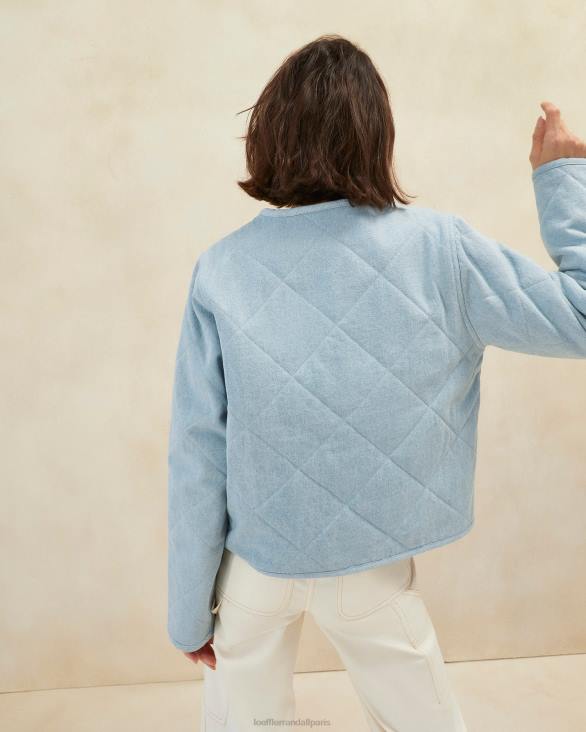 femmes Loeffler Randall jean léger veste de grange emmett vêtements 8HL8258 - Image 3