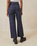 femmes Loeffler Randall marine pantalon de charpentier roy vêtements 8HL8221 - Image 2