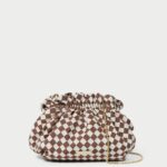 femmes Loeffler Randall marron/crème mini pochette Willa Sacs 8HL8383