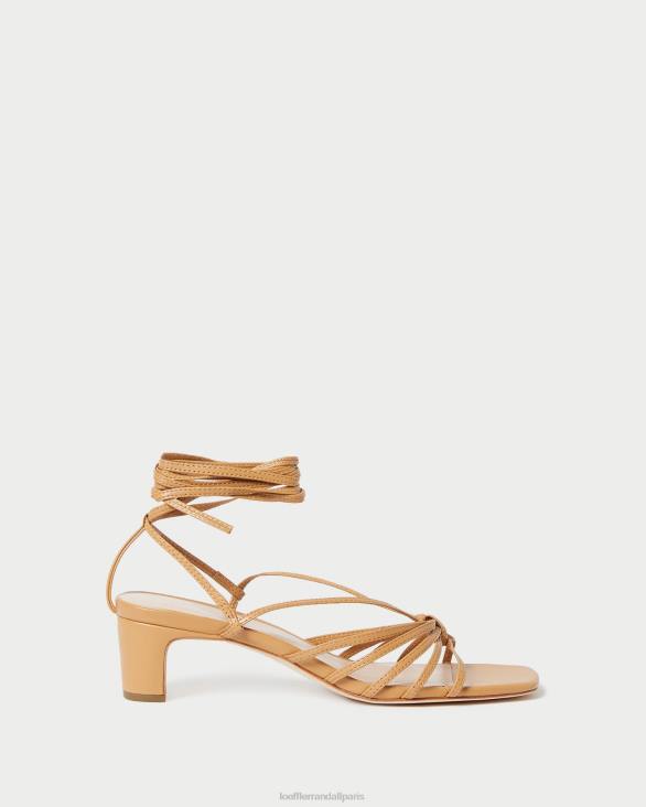 femmes Loeffler Randall Miel lola noeud à lacets mi-talon chaussures 8HL897 - Image 2