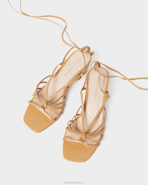 femmes Loeffler Randall Miel lola noeud à lacets mi-talon chaussures 8HL897 - Image 3