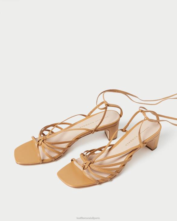 femmes Loeffler Randall Miel lola noeud à lacets mi-talon chaussures 8HL897 - Image 4