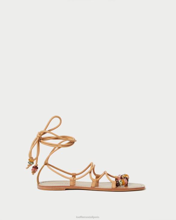 femmes Loeffler Randall Miel sandale à lacets avec nœud Colleen chaussures 8HL8135 - Image 2