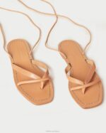 femmes Loeffler Randall Miel sandale portefeuille lilla chaussures 8HL8106 - Image 3