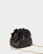 femmes Loeffler Randall nappa noir mini pochette Willa Sacs 8HL8336 - Image 2
