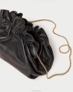 femmes Loeffler Randall nappa noir mini pochette Willa Sacs 8HL8336 - Image 3