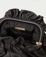 femmes Loeffler Randall nappa noir mini pochette Willa Sacs 8HL8336 - Image 4