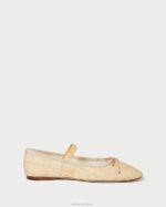 femmes Loeffler Randall naturel ballerines Léonie chaussures 8HL8302 - Image 2