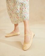 femmes Loeffler Randall naturel ballerines Léonie chaussures 8HL8302 - Image 5