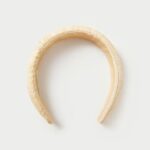 femmes Loeffler Randall naturel bandeau gonflé bellamy accessoires 8HL8144