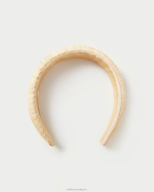 femmes_loeffler_randall_naturel_bandeau_gonfle_bellamy_accessoires_8hl8144.jpg femmes Loeffler Randall naturel bandeau gonflé bellamy accessoires 8HL8144 - Image 1