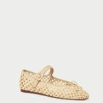 femmes Loeffler Randall naturel Chiara Mary Jane chaussures 8HL8304