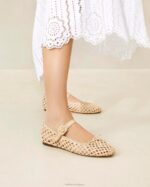 femmes Loeffler Randall naturel Chiara Mary Jane chaussures 8HL8304 - Image 5