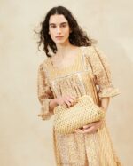 femmes Loeffler Randall naturel embrayage à cadre trudie Sacs 8HL8390 - Image 5