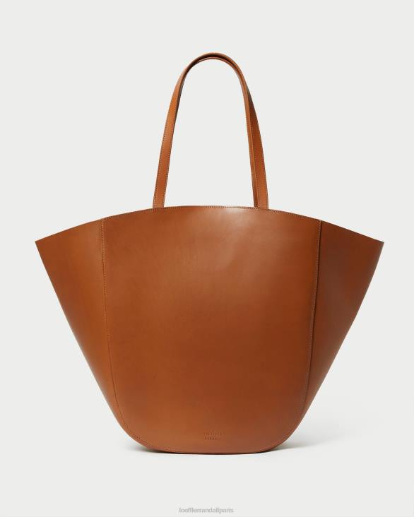 femmes Loeffler Randall naturel/marron/cognac cabas ailé Katia Sacs 8HL8321 - Image 2