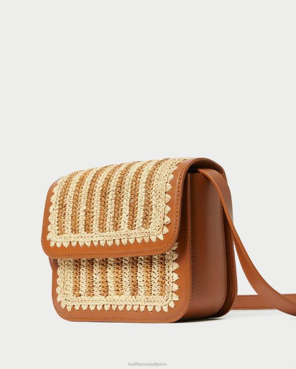 femmes Loeffler Randall naturel/marron/cognac sac à bandoulière au crochet Kenton Sacs 8HL8328 - Image 2