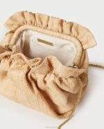 femmes Loeffler Randall naturel mini pochette Willa Sacs 8HL8345 - Image 4