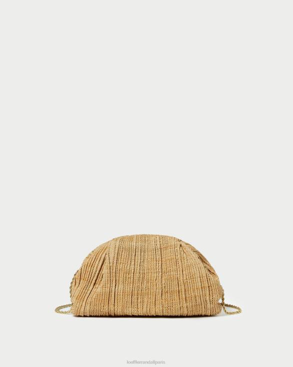 femmes_loeffler_randall_naturel_pochette_dome_plissee_bailey_sacs_8hl8367.jpg femmes Loeffler Randall naturel pochette dôme plissée Bailey Sacs 8HL8367 - Image 1