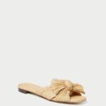 femmes Loeffler Randall naturel toboggan à arc Daphné chaussures 8HL8116