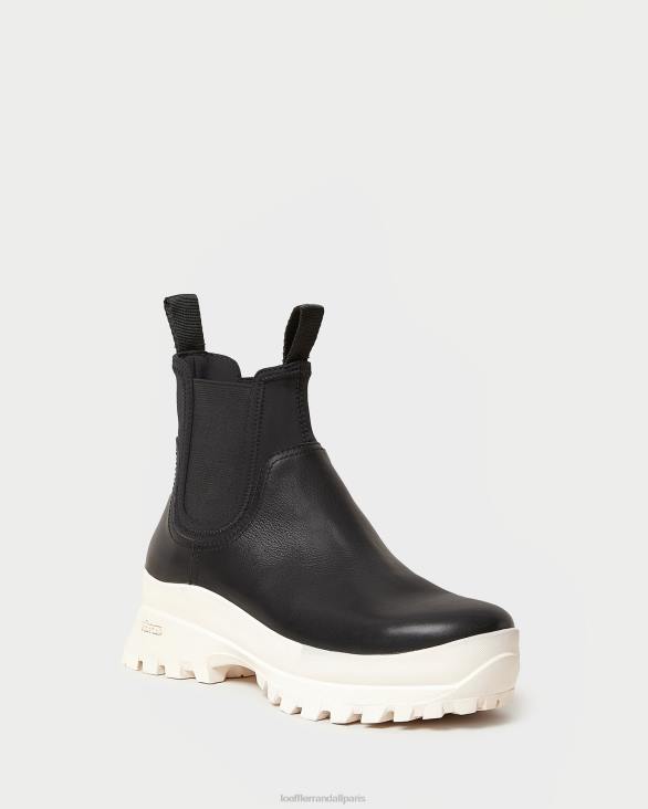 femmes_loeffler_randall_noir_blanc_botte_meteo_tara_creme_chaussures_8hl8280.jpg femmes Loeffler Randall noir blanc botte météo tara crème chaussures 8HL8280 - Image 1