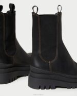 femmes Loeffler Randall noir botte à crampons épaisses Carlota chaussures 8HL8291 - Image 4