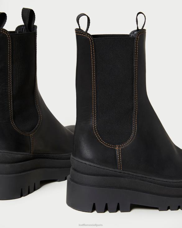 femmes Loeffler Randall noir botte à crampons épaisses Carlota chaussures 8HL8291 - Image 4