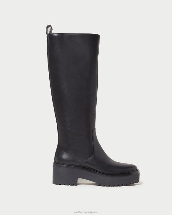 femmes Loeffler Randall noir botte haute à crampons Carlee chaussures 8HL8290 - Image 2