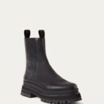 femmes Loeffler Randall noir botte plateforme toni chaussures 8HL8277