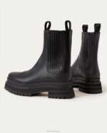 femmes Loeffler Randall noir botte plateforme toni chaussures 8HL8277 - Image 3