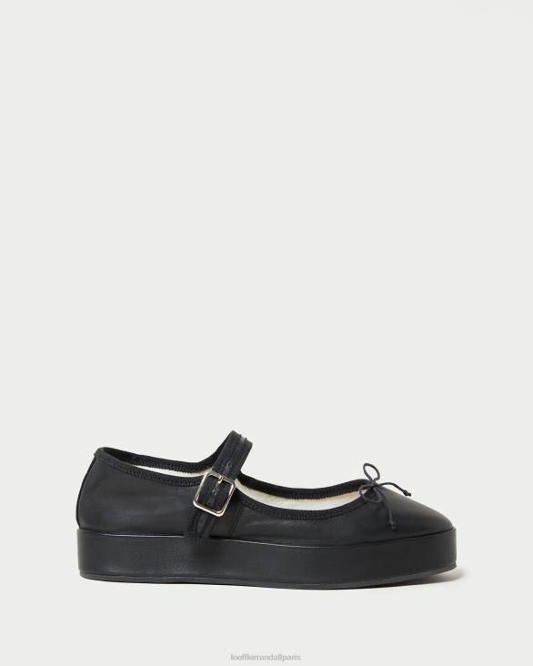 femmes Loeffler Randall noir plate-forme Leah Mary Jane chaussures 8HL8297 - Image 2