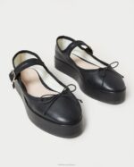 femmes Loeffler Randall noir plate-forme Leah Mary Jane chaussures 8HL8297 - Image 3