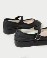 femmes Loeffler Randall noir plate-forme Leah Mary Jane chaussures 8HL8297 - Image 4