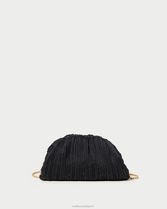 femmes_loeffler_randall_noir_pochette_dome_plissee_bailey_sacs_8hl8354.jpg femmes Loeffler Randall noir pochette dôme plissée Bailey Sacs 8HL8354 - Image 1
