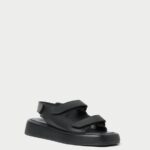 femmes Loeffler Randall noir sandale plateforme blaise chaussures 8HL8133