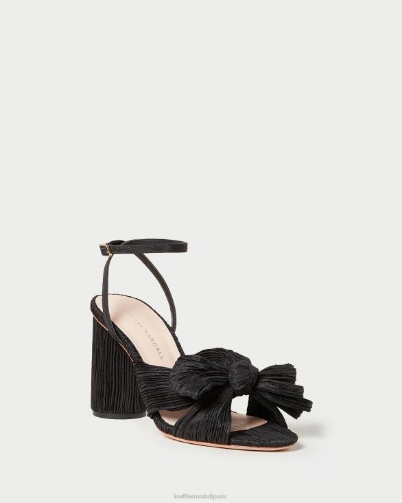 femmes_loeffler_randall_noir_talon_a_noeud_plisse_camelia_chaussures_8hl817.jpg femmes Loeffler Randall noir talon à nœud plissé camélia chaussures 8HL817 - Image 1