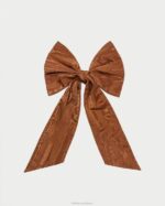 femmes Loeffler Randall noix de muscade arc de cheveux surdimensionné cherie accessoires 8HL8154