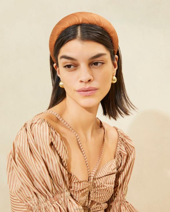 femmes Loeffler Randall noix de muscade bandeau moiré bellamy accessoires 8HL8153 - Image 3