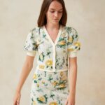 femmes Loeffler Randall nouvelle florale mini-jupe en jacquard Connie vêtements 8HL8245