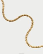 femmes Loeffler Randall or collier chaîne à cadenas allegra accessoires 8HL8409 - Image 2