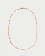 femmes Loeffler Randall or collier vague fritzie accessoires 8HL8403