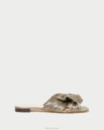 femmes Loeffler Randall or foncé toboggan à arc Daphné chaussures 8HL8115 - Image 2