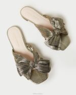 femmes Loeffler Randall or foncé toboggan à arc Daphné chaussures 8HL8115 - Image 3